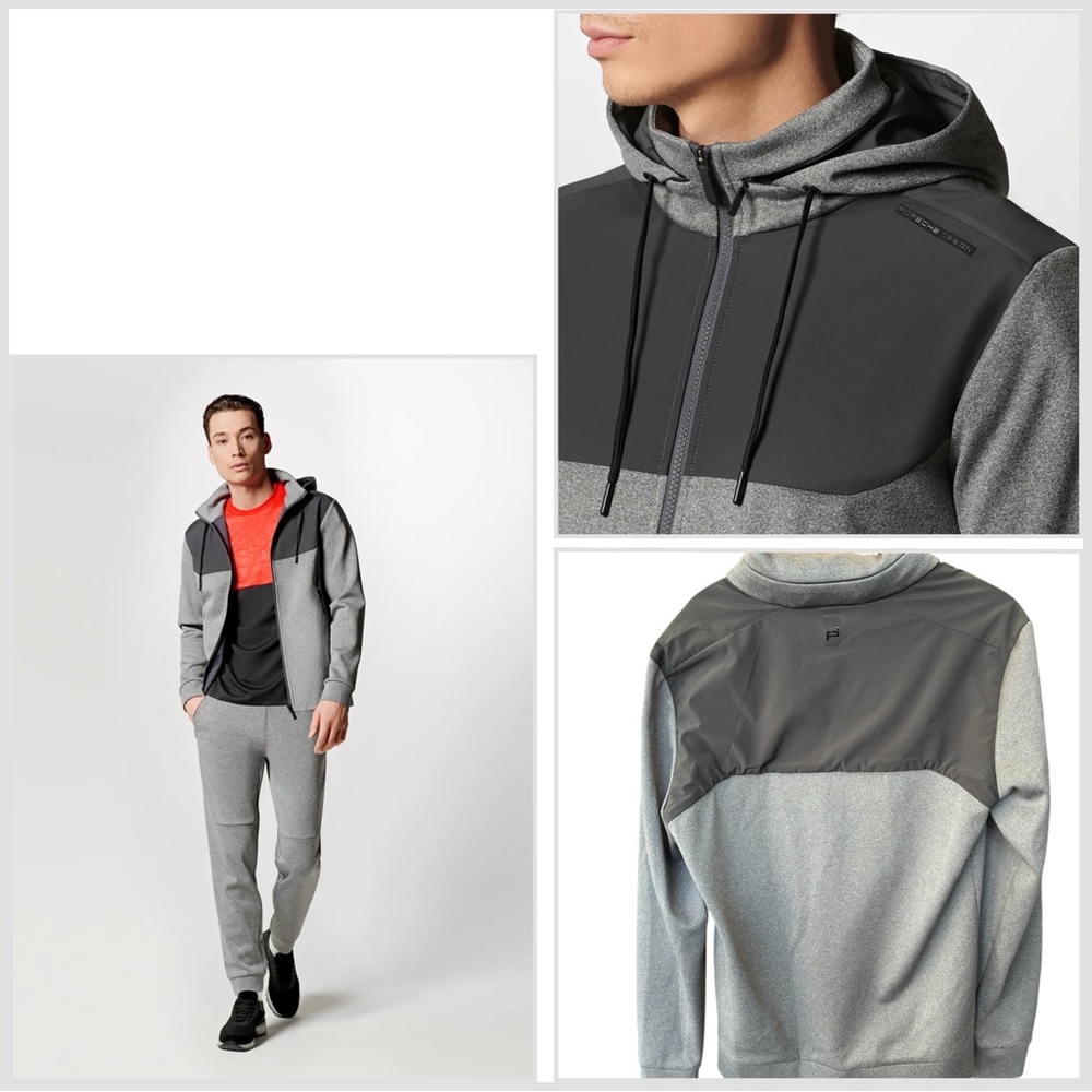 Porsche Design Functional Hoodie Sz S Full Zip